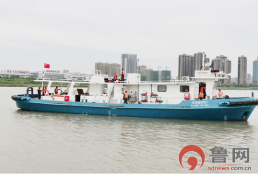 鲁网·济宁丨济宁能源发展集团：全省首个LNG新能源动力船队正式运营
