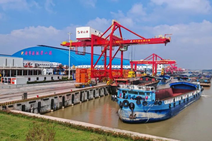中央广电总台国际在线丨千年运河扬新帆：济宁打造北方内河航运中心