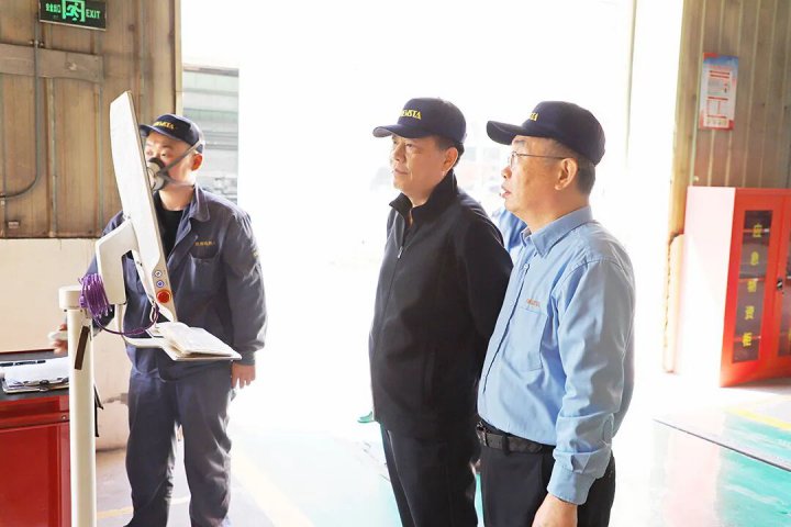 张广宇到凯斯达机械调研指导工作