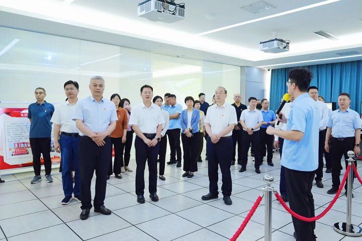 济医附院党委理论学习中心组到米兰体育开户-米兰体育平台
调研